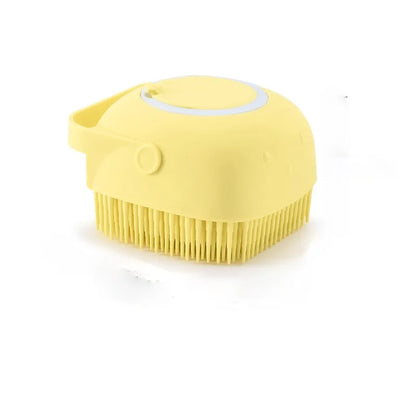 Pet Bath Massage and Shampoo Brush