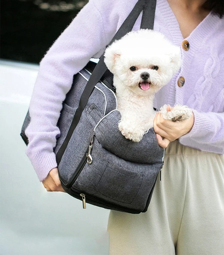 Pet Car Console Booster Seat - Reduce Anxiety, Motion Sickness and Lonlieness